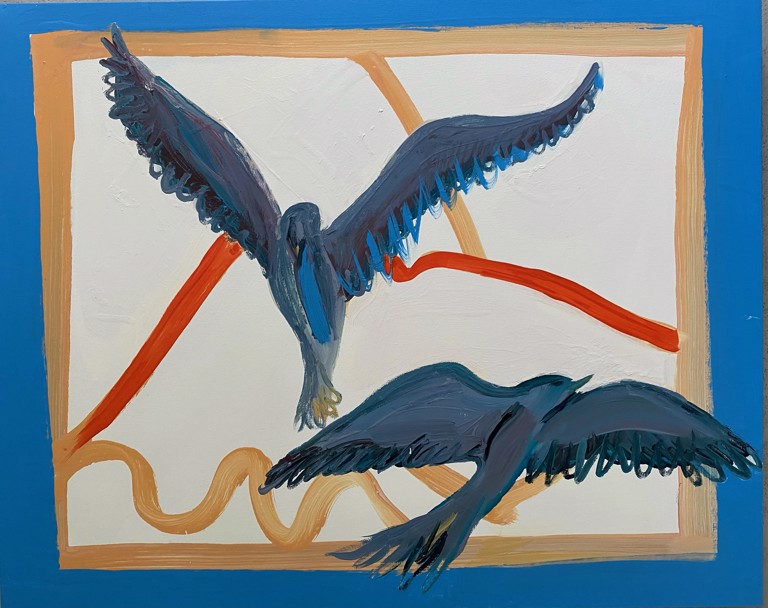 Claudia Baez - Birds Flying